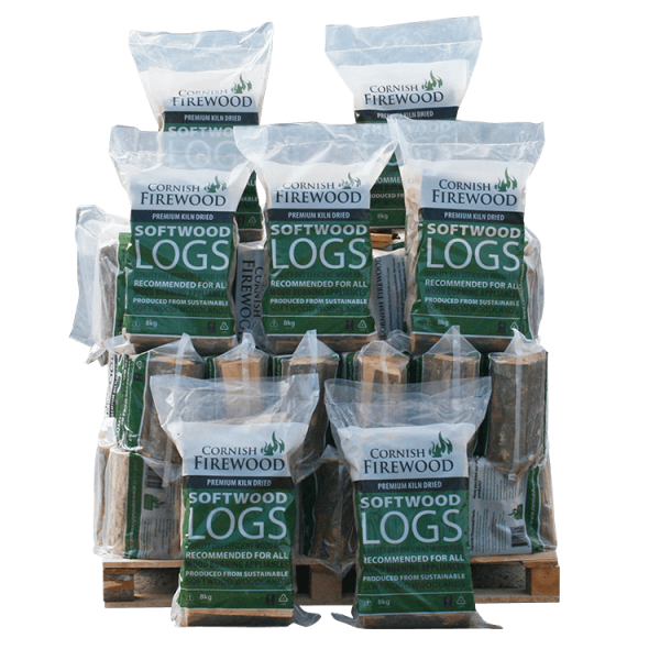 Softwood Poly Bags Stack