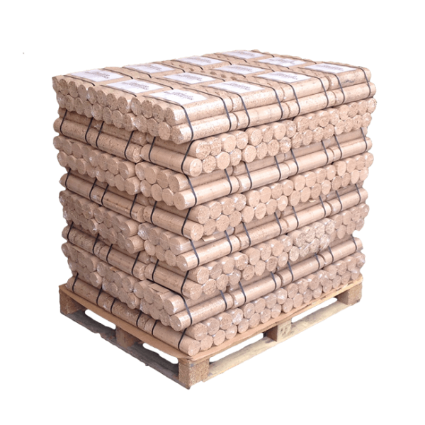 Hardwood Briquette Logs - Full Pallet
