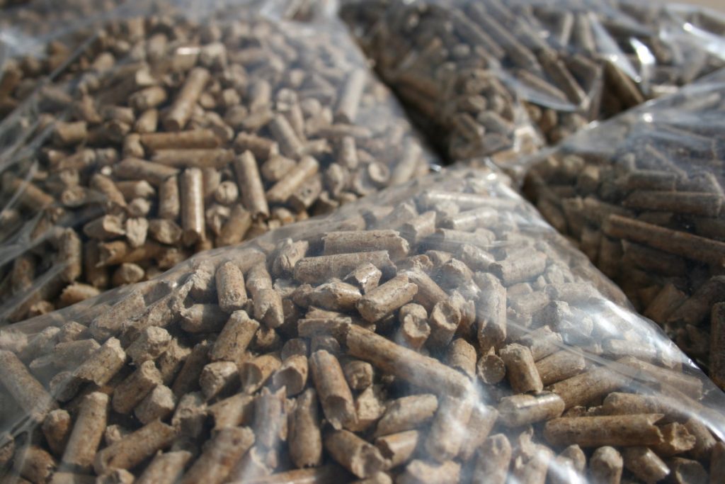 Buy Wood Pellets 6mm 15kg Half Pallet (32 Bags) in Cornwall from
