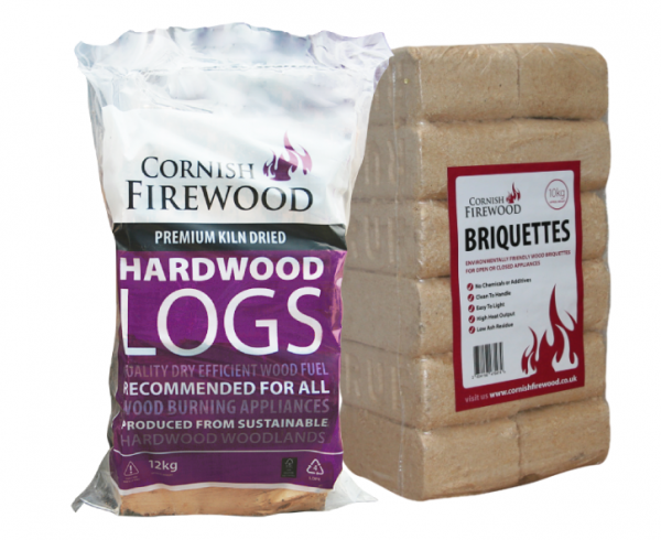 Birch & RUF Briquettes Bundle