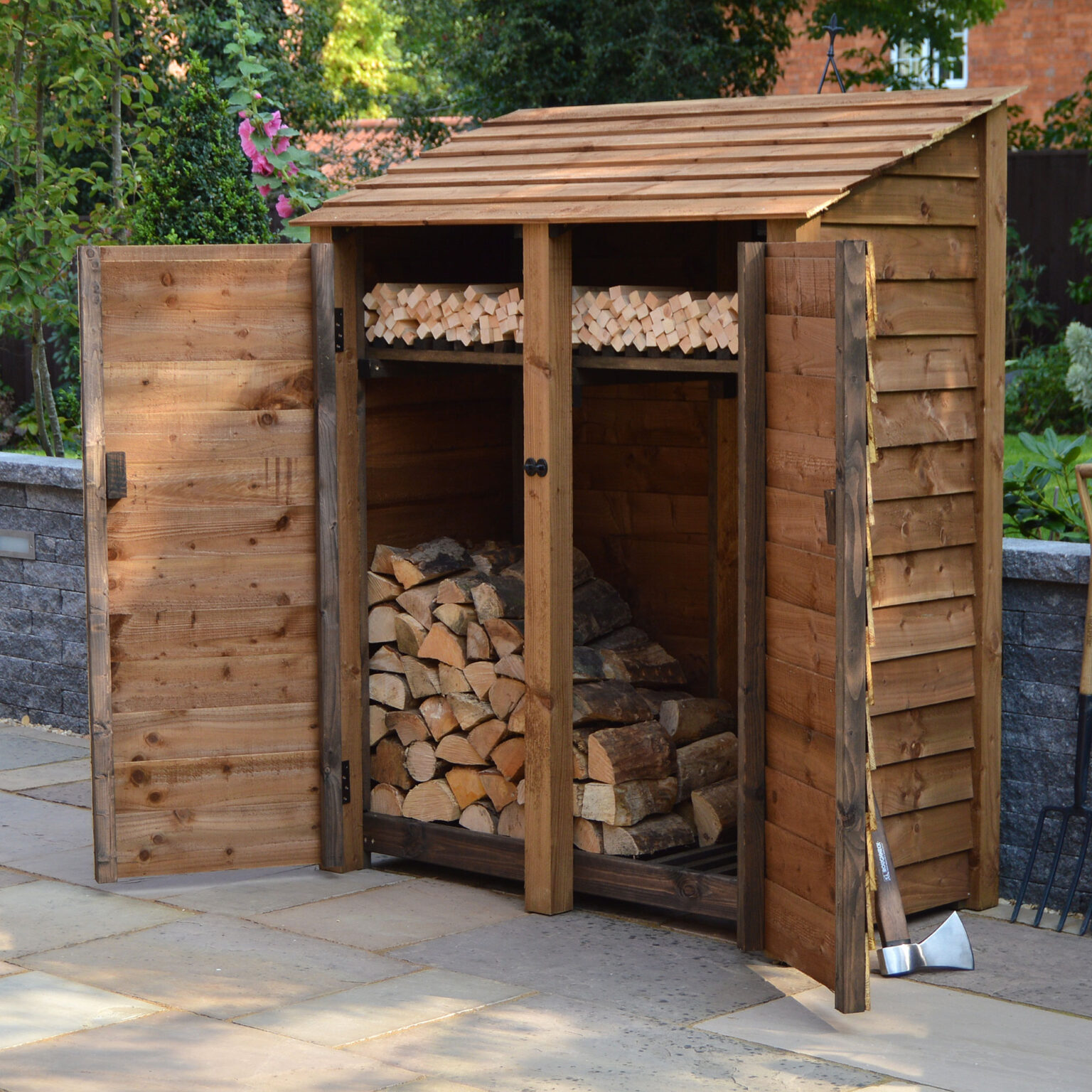 Buy Cottesmore Log Store 6ft in Cornwall from Cornish Firewood