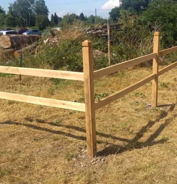 Oak Fence Rails for sale in Cornwall