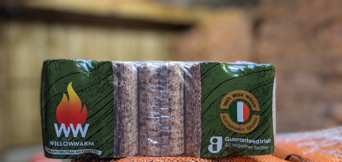Buy Willowwarm Briquettes in Cornwall from Cornish Firewood