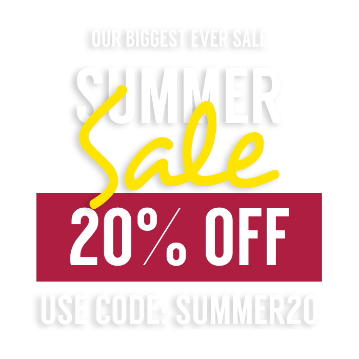 Claim 20% in our Summer Sale!