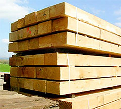 Oak Railway Sleepers